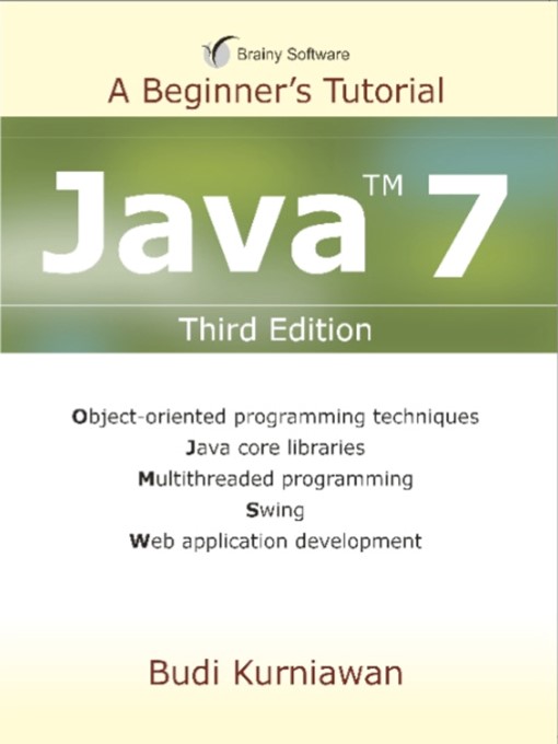 Title details for Java 7 by Budi Kurniawan - Available